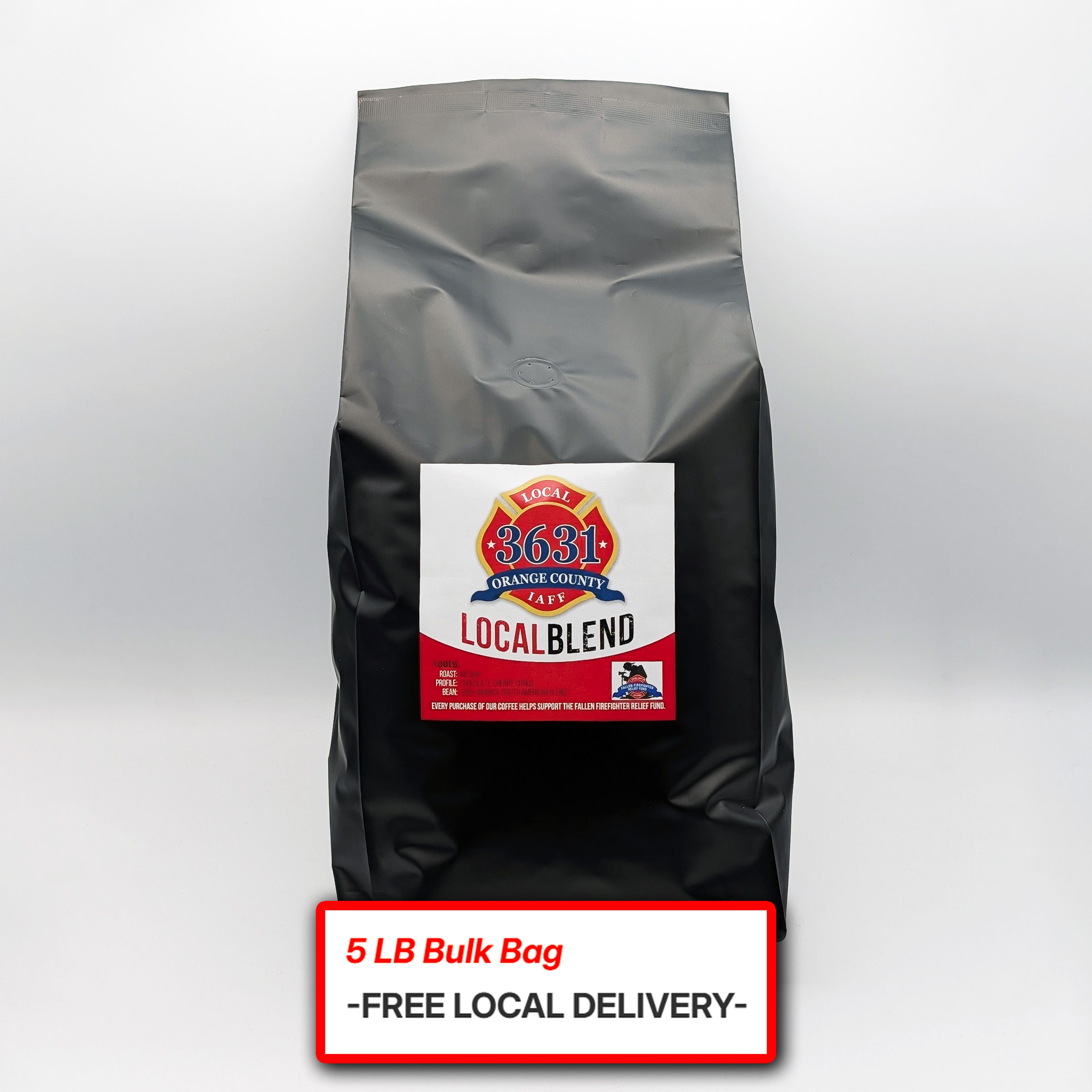 LOCAL 3631 BLEND COFFEE - 5LB BAG